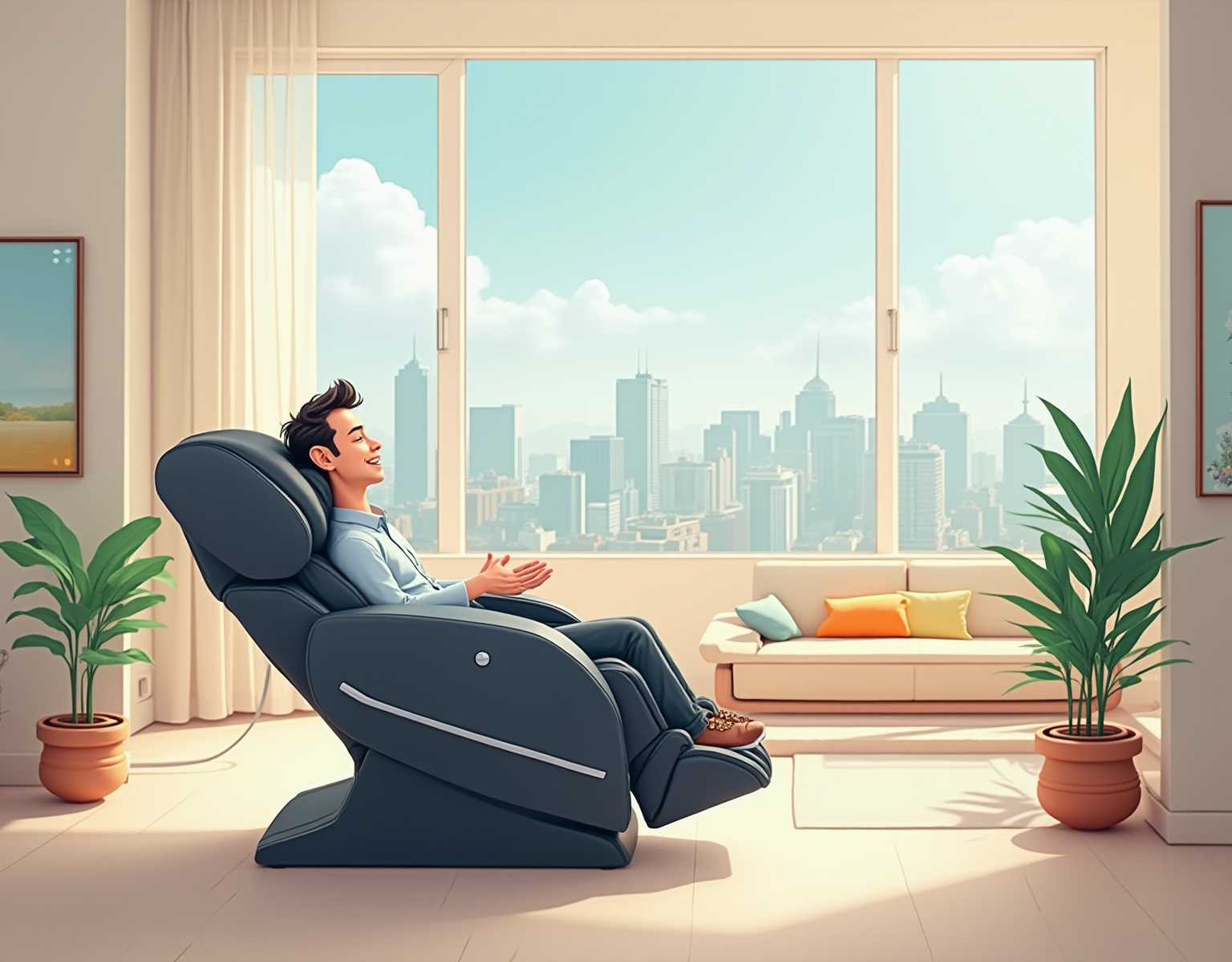 파나소닉 EP-MA22 안마의자