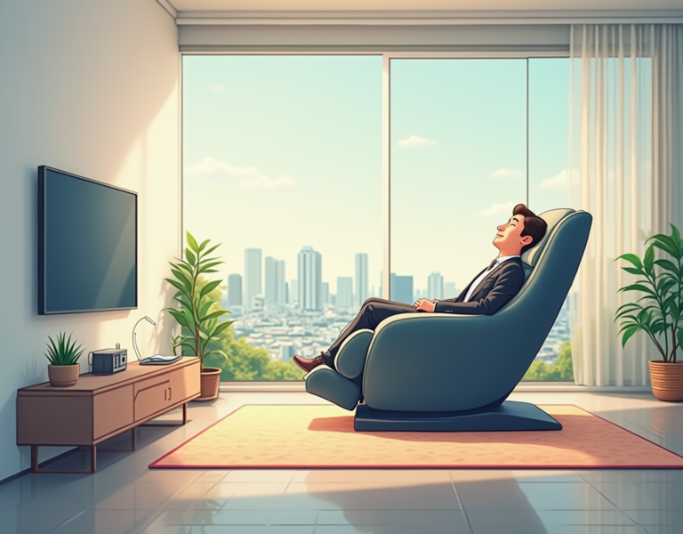 파나소닉 EP-MA05 안마의자