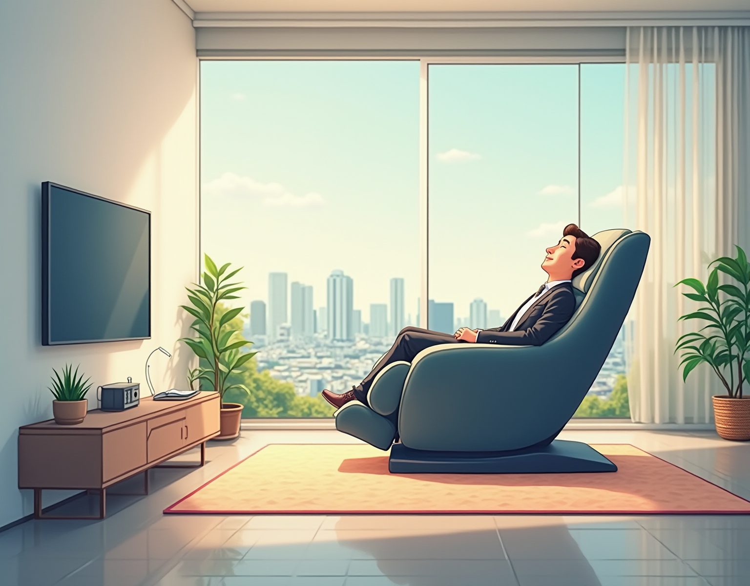 파나소닉 EP-MA05 안마의자