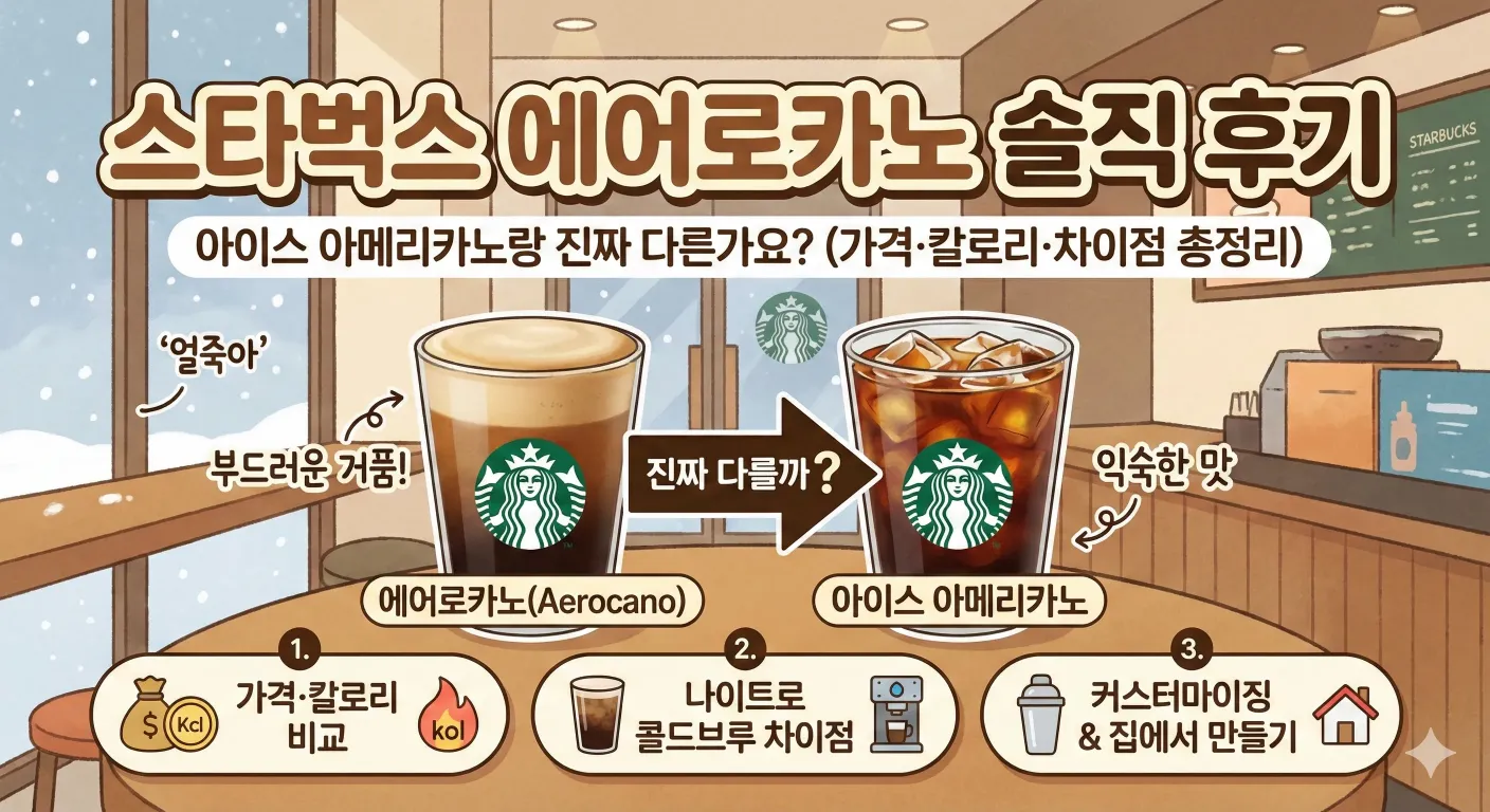 스타벅스 에어로카노