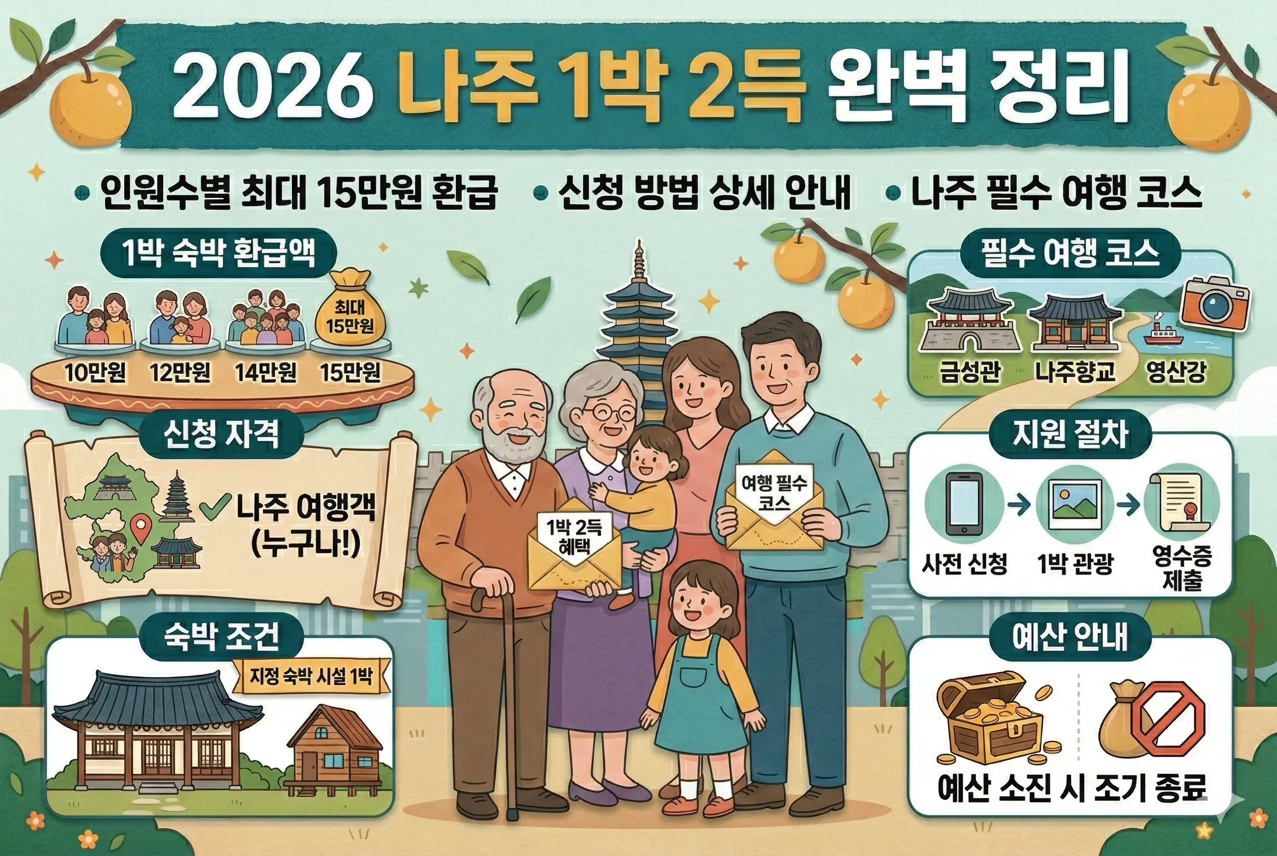 나주 1박 2득