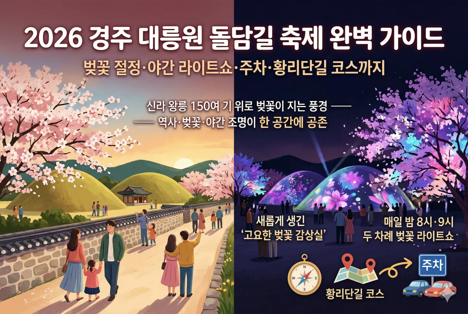 경주 대릉원 돌담길 축제