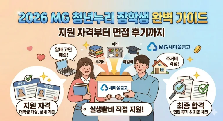 MG 청년누리 장학생