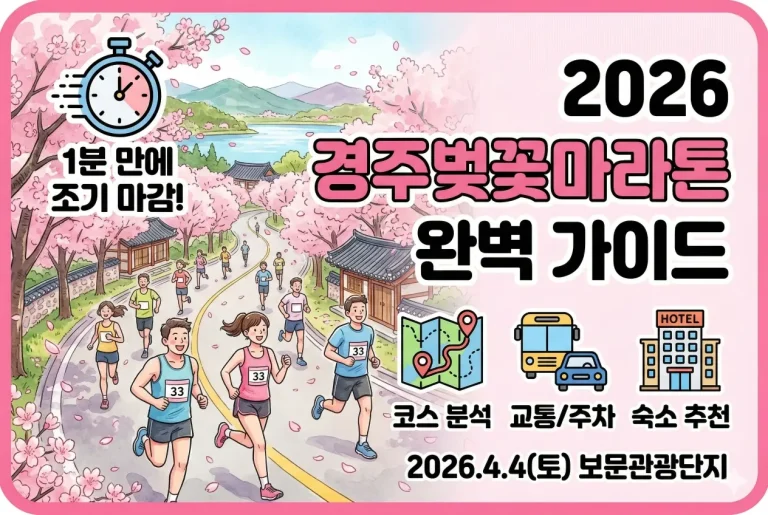 2026 경주벚꽃마라톤