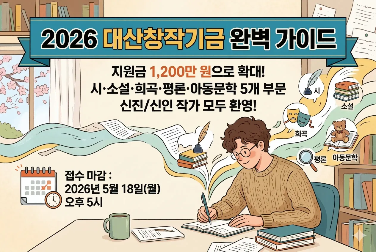 2026 대산창작기금