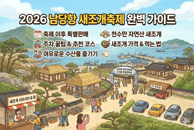 남당항 새조개축제