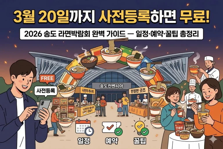 2026 송도 라면박람회
