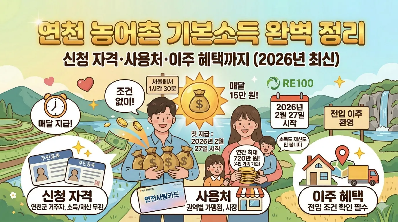 연천 농어촌 기본소득