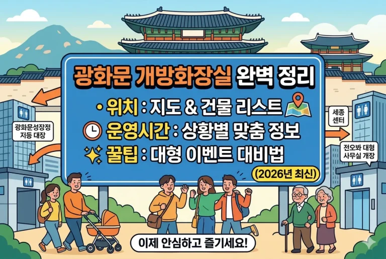 광화문 개방화장실