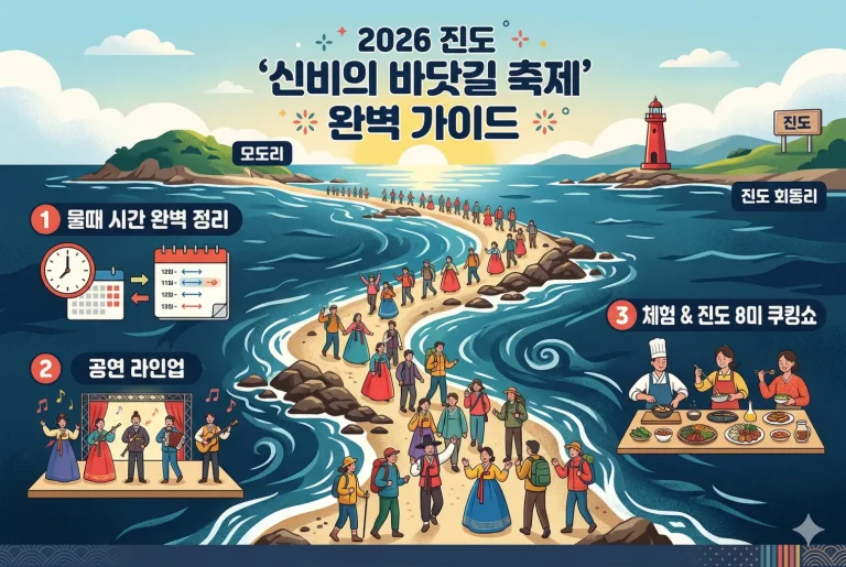 진도 신비의 바닷길 축제